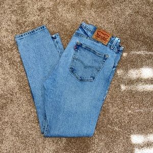 Light wash jeans